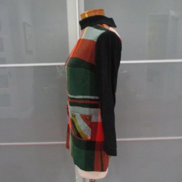 Vintage Vicky Vaughn Mock Neck Long Sleeve Tunic - Picture 2 of 5